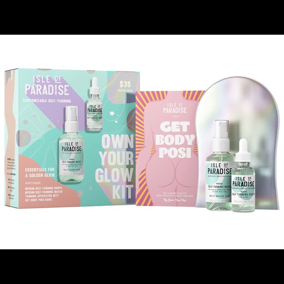 Brand New Isle of Paradise Self Tanning Drops 
Own Your Glow Kit - Picture 2 of 2